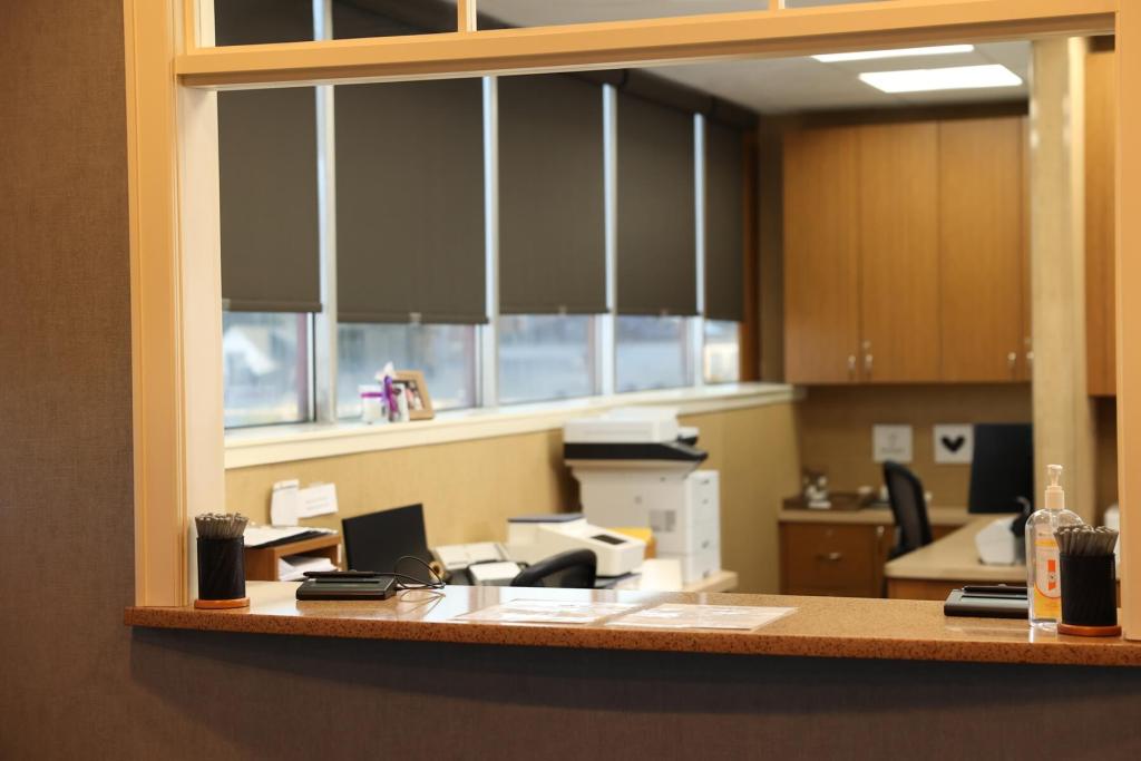 Office at Long Island Oral Surgeons.