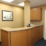 Reception area at Long Island Oral Surgeons.