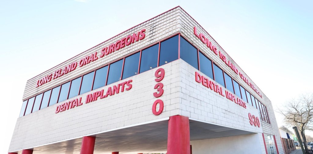 Exterior of Long Island Oral Surgeons office.