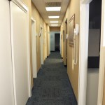 Long Island Oral Surgeons office hallway.
